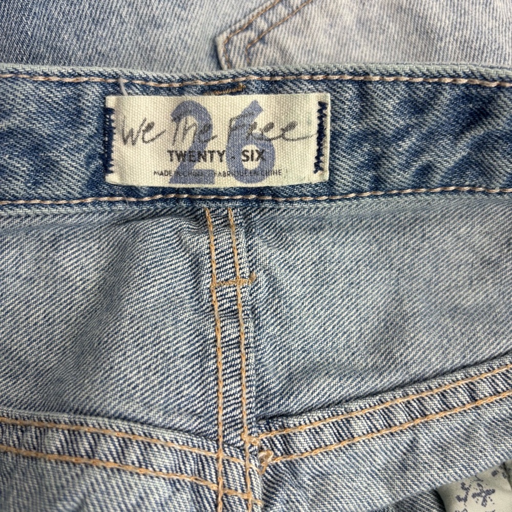 We The Free Free People Baggy Boyfriend Denim Shorts - Picture 3 of 4